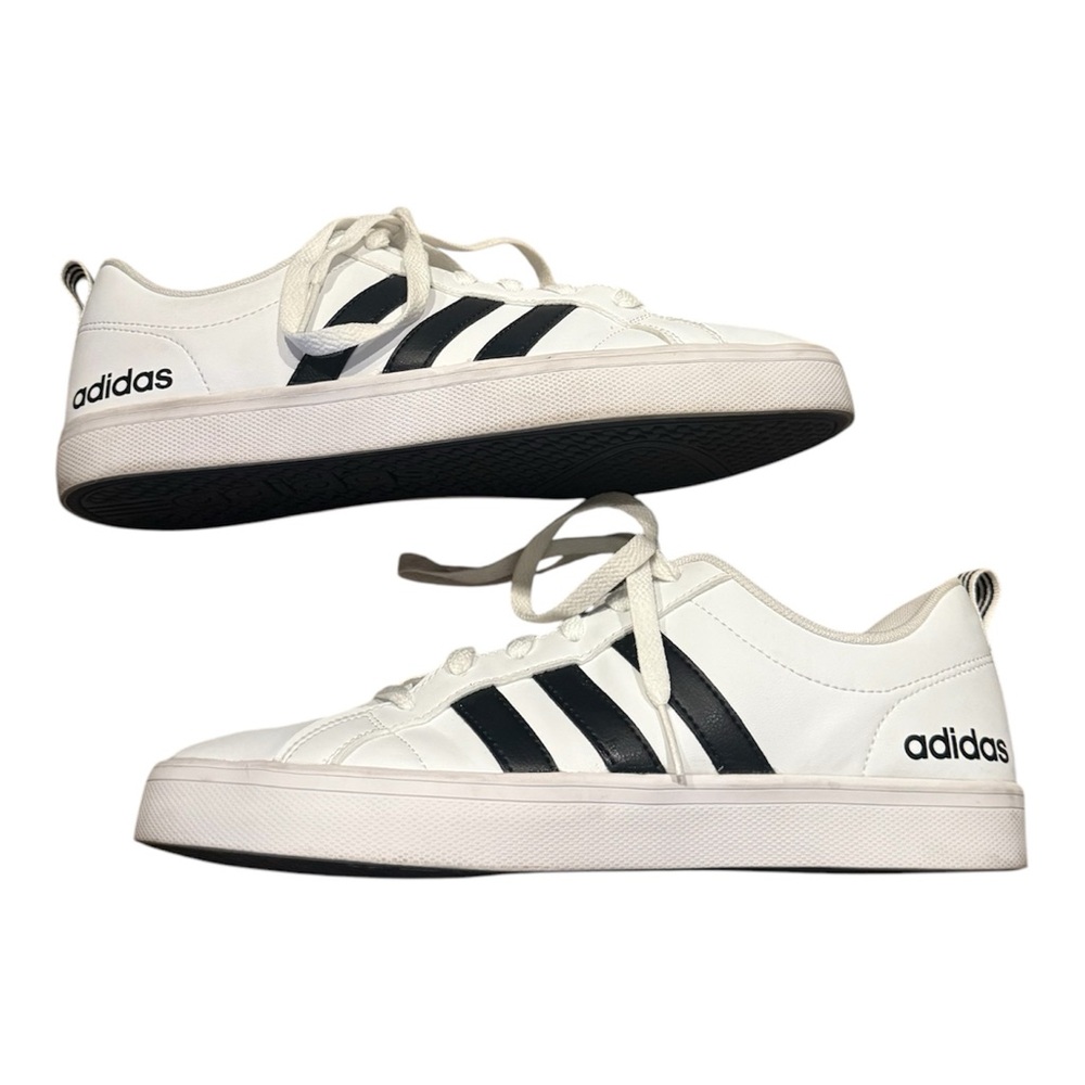 Adidas White and Black VS Pace Sneakers